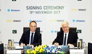 Renault se lance au Pakistan