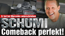 Le retour de Schumi : pour Bild, c'est signé !