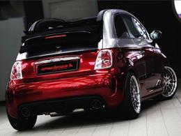 Romeo Ferraris Abarth 500C Anniversario, 203ch sous la décapotée