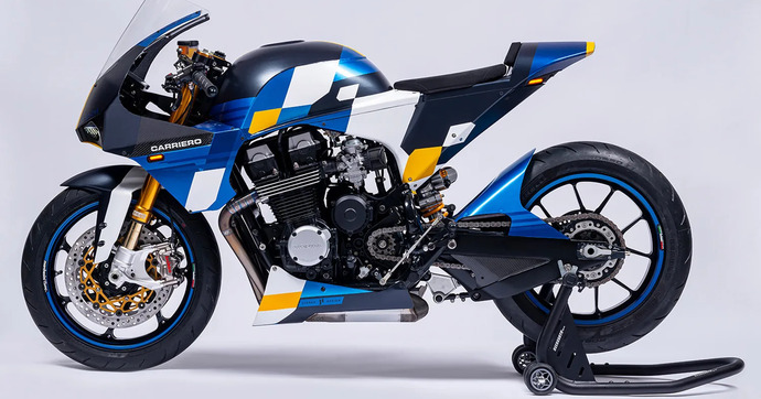 Quand une Honda CB750 de 1991 se prend pour une Superbike moderne