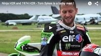 Tom Sykes et ses H2R de 2015 et de 1974 (vidéo)
