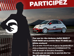Devenez pilote avec Abarth grâce à "Make it your race 2012"!