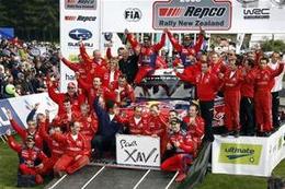 WRC Nlle-Zélande final : la bérézina Ford offre un doublé aux Rouges