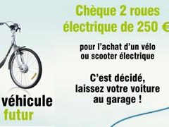 Chambéry Métropole lance de nouveau son opération "chèque 2 roues électrique"