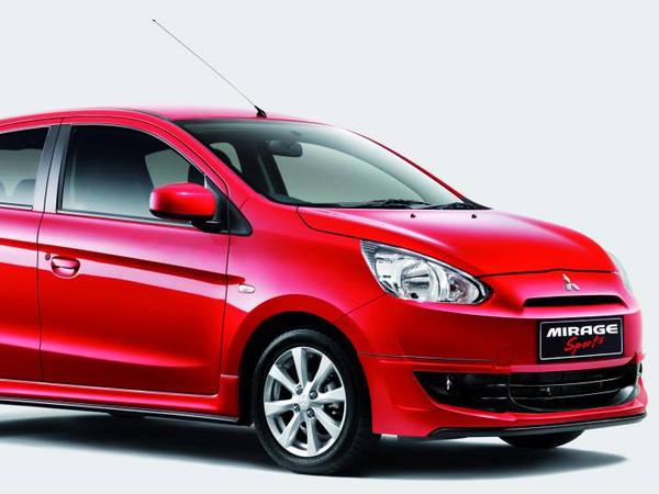 Mitsubishi Mirage Sports : en apparence seulement