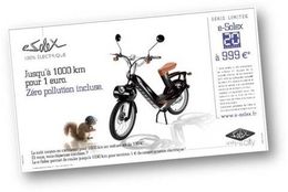 La série limitée e-Solex/20 Minutes disponible jusqu'à fin décembre 2009