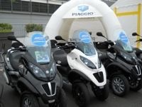 Groupe Piaggio : Lancement du MP3 City Tour