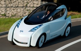 Salon de Tokyo 2009 : un Concept de véhicule électrique inclinable à 4 roues, le Nissan Land Glider