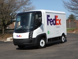 Un nouveau camion de livraison électrique circule aux Etats-Unis