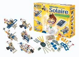 Idées cadeaux pour Noël 2009 : des véhicules à énergie solaire à réaliser !