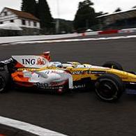 Formule 1 - Belgique D.1: Alonso passe entre les gouttes