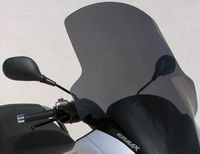 Piaggio MP3 : Après la remorque et le toit, voici le pare brise Ermax!