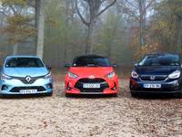 Test - Renault Clio E-Tech, Honda Jazz e:HEV et Toyota Yaris 116h, laquelle consomme le moins ?