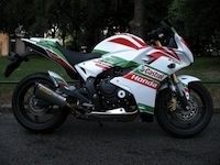 Préparation : Honda CBR 600 F Superbike par Latitude 96