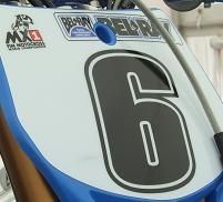 La 450 de Tanel Leok, pilote TM en championnat du monde MX 1