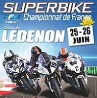 Championnat de France Superbike à Ledenon : 25 et 26 juin