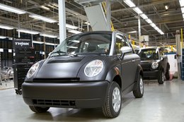 La THINK City électrique produite en Finlande