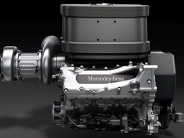 F1 - La musique du V6 1,6 litre TH, par Mercedes