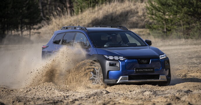 Un début encourageant pour ce premier contact avec le Subaru E-Outback