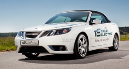 Des véhicules électriques testés en Suède en 2010 : les ZE Saab 9.3
