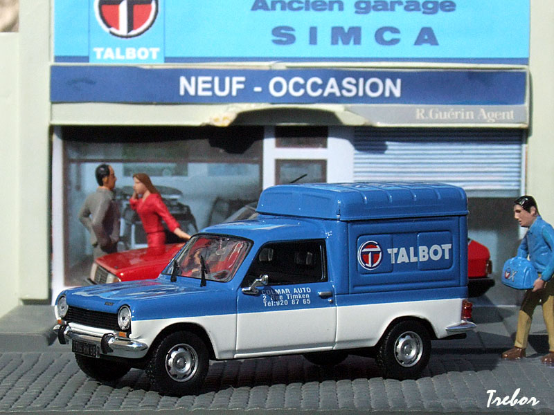 Miniature Ixo 1/43 - Talbot 1100 VF2 1979 - Collection Voiture Ancienne