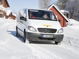 Le Mercedes Vito électrique testé en Suède