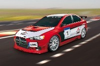 Une Mitsubishi Lancer Evolution officielle en Britcar!