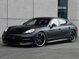 Porsche Panamera TechArt Black Edition... elle limite la casse...