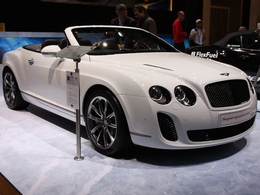 En direct de Genève : Bentley Continental GTC Supersports Ice Speed Record, pour briser la glace