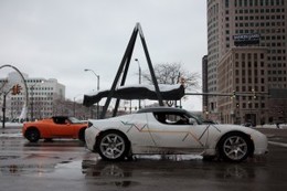 Nouveau défi relevé pour le Tesla Roadster électrique : un road trip de Los Angeles à Détroit