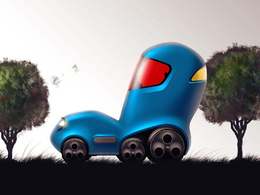 Insolite : Nissan réalise en concept car des dessins réalisés par des enfants