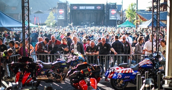 Harley-Davidson va faire la fête dans les Alpes