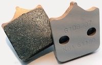 Plaquette de frein spéciale BMW S1000RR made in CL Brakes.
