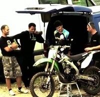 Vidéo : Christophe Pourcel au guidon de la 450 KX-F CLS Pro Circuit