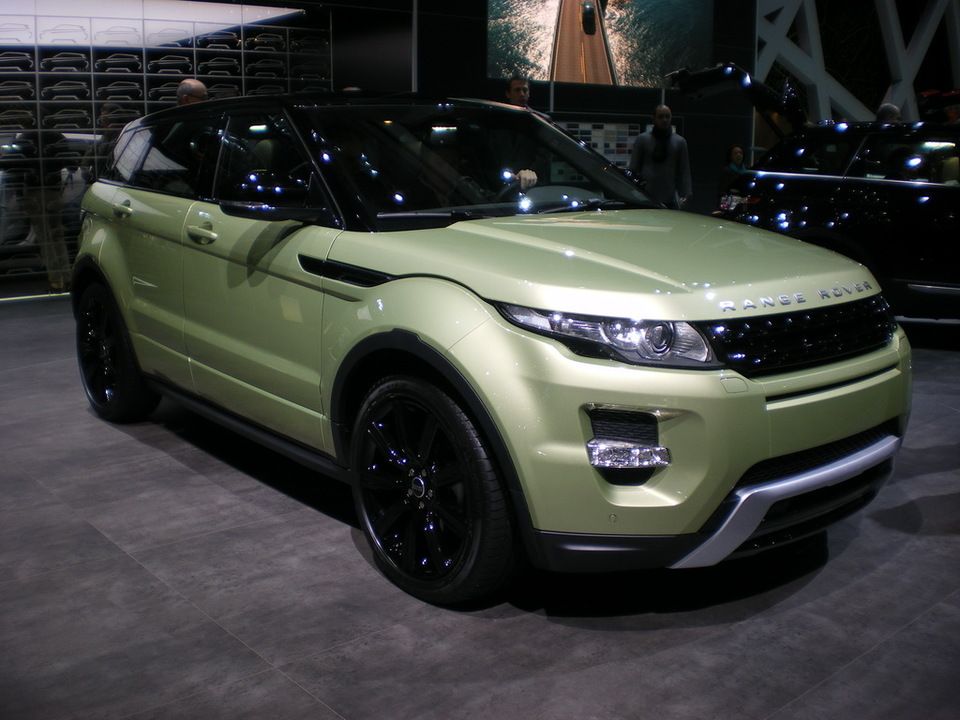 Range Rover Evoque 2011 Vert Métallisé - GTautos 1/18 - Occasion Neuve En Boîte