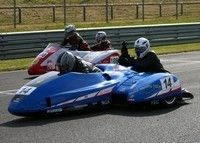Championnat de France Side-car au Vigeant (86) : les essais qualificatifs.