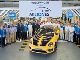 Volkswagen passe la barre des 10 millions de véhicules produits au Mexique