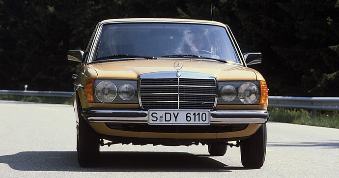 Les taxis ont fait grève pour la garder : l’inusable Mercedes W123 fête ses cinquante ans