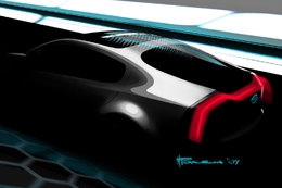 Salon de Chicago 2010 : le Concept hybride rechargeable Kia Ray
