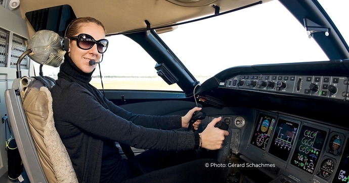 Céline Dion: "je suis une voiture de course"
