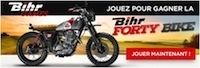 Concours: 40 ans de Bihr ça se fête. 1 moto à gagner!