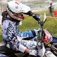 Enduro mondial - Portugal : E 2, Pierre Alexandre Renet contrôle et Aubert se reprend