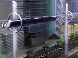 Design : un métro qui fonctionne à l'énergie solaire et éolienne