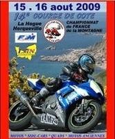 Course de côte moto, championnat de France de la montagne dans la Manche