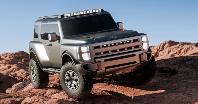 Hyundai crée la surprise en dévoilant son projet de 4x4 pur et dur