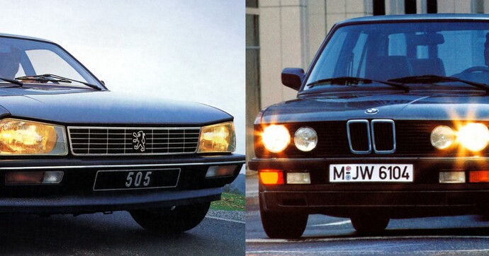 Quand Peugeot fait la nique à BMW : 524 td ou 505 GTD Turbo ?