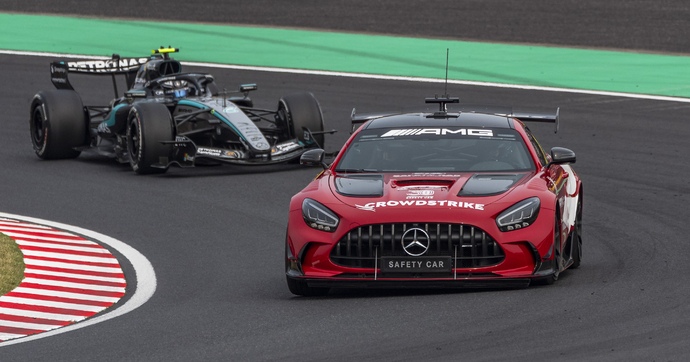 La voiture de sécurité de F1 est toujours une « vieille » Mercedes-AMG GT, disparue depuis longtemps du catalogue