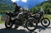 Sam Manicom revient de sa dernière balade qui l'a emmené en Bosnie