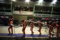 GP de Singapour: Ferrari et les ravitaillements !