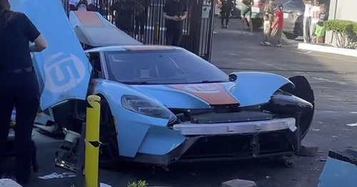 Une Ford GT vient de rejoindre le paradis des supercar